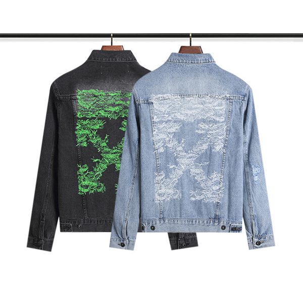 2021 early autumn new off dense grass arrow casual denim jacket for men and women, Black;brown
2021 early autumn new off dense grass arrow casual denim jacket for men and women, Black;brown