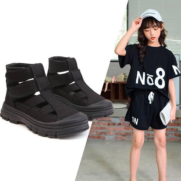 sandals girls gladiator 2021 summer children canvas fashion casual shoes 8 9 10 11 12 years, Black;red
sandals girls gladiator 2021 summer children canvas fashion casual shoes 8 9 10 11 12 years, Black;red