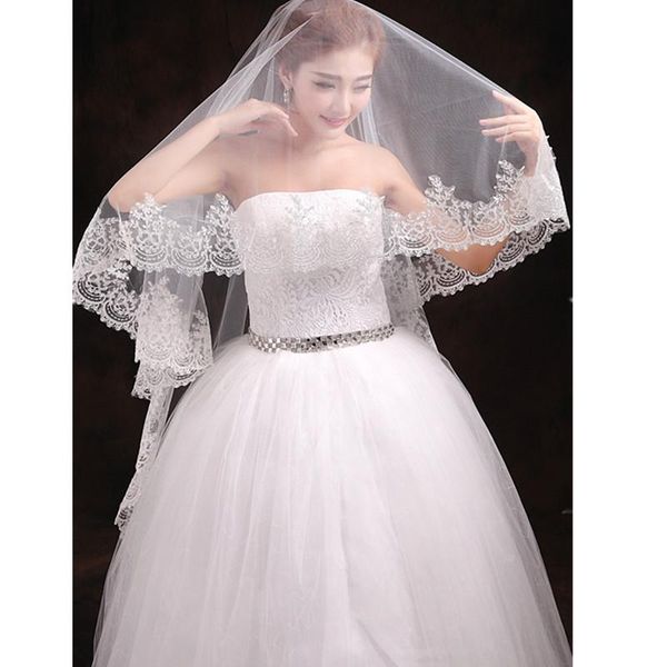 bridal veils lan ting bride one-tier lace applique edge wedding veil elbow chapel 53 appliques sparkling glitter tulle, Black
bridal veils lan ting bride one-tier lace applique edge wedding veil elbow chapel 53 appliques sparkling glitter tulle, Black