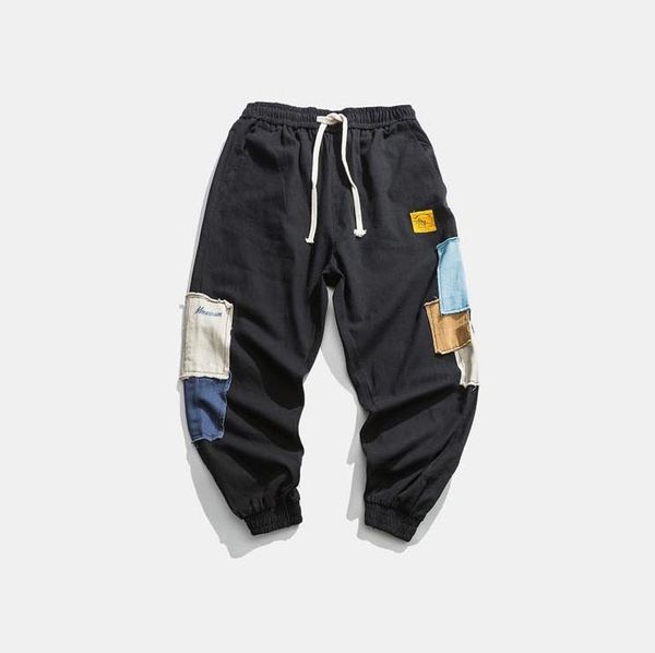 men's pants jogging streetwear contrast color stitching harajuku sportswear harlan sports beam, Black
men's pants jogging streetwear contrast color stitching harajuku sportswear harlan sports beam, Black