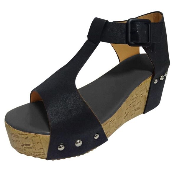 women wild shoes summer 2021 open toe breathable beach sandals buckle strap casual wedges platform shoes sandalia feminina#lr2, Black
women wild shoes summer 2021 open toe breathable beach sandals buckle strap casual wedges platform shoes sandalia feminina#lr2, Black