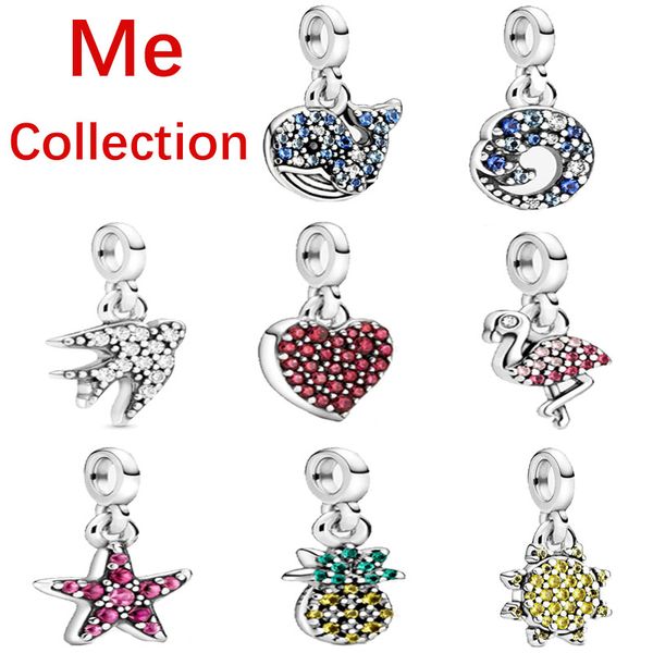 2020 new 925 sterling silver pink flamingo dangle beads fit original pandora charms me bracelet women diy jewelry gift, Black
2020 new 925 sterling silver pink flamingo dangle beads fit original pandora charms me bracelet women diy jewelry gift, Black