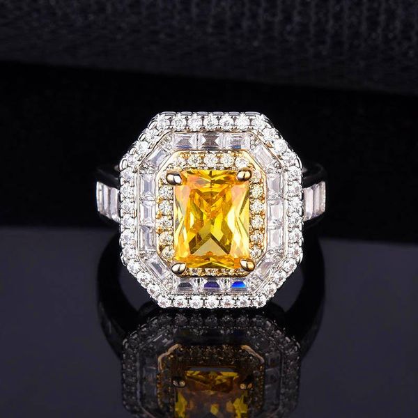 wedding rings luxury female yellow crystal adjustable ring vintage silver color for women small square zircon engagement, Slivery;golden
wedding rings luxury female yellow crystal adjustable ring vintage silver color for women small square zircon engagement, Slivery;golden