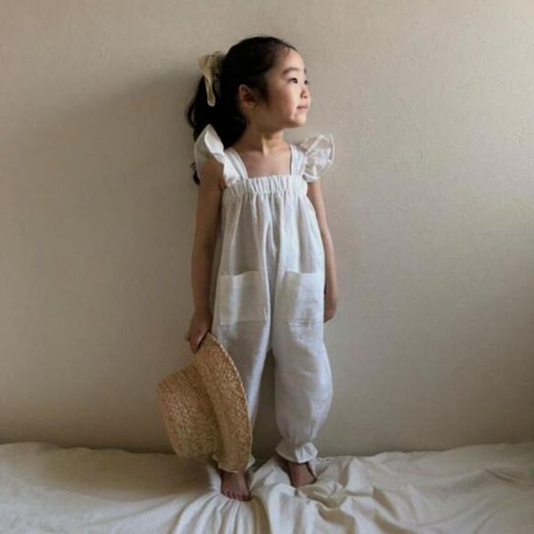 jumpsuits summer 2021 girls casual one-piece flying sleeve lace pocket overalls toddler baby girl romper(73-120:6 pic), Blue
jumpsuits summer 2021 girls casual one-piece flying sleeve lace pocket overalls toddler baby girl romper(73-120:6 pic), Blue