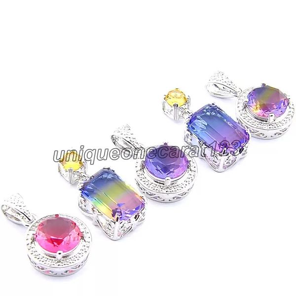 mix 5pcs rainbow earrings charms luckyshine 925 sterling silver round citrine bi-colored tourmaline gemstone necklaces pendants for lady par, Bronze;silver
mix 5pcs rainbow earrings charms luckyshine 925 sterling silver round citrine bi-colored tourmaline gemstone necklaces pendants for lady par, Bronze;silver