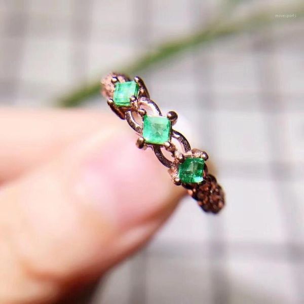 cluster rings 925 sterling silver real natural emerald fine jewelry women trendy wedding open wholesale1, Golden;silver
cluster rings 925 sterling silver real natural emerald fine jewelry women trendy wedding open wholesale1, Golden;silver