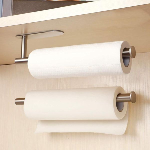 2 pcs self adhesive paper towel holder under cabinet paper towel rack roll tissue hanger organizer
2 pcs self adhesive paper towel holder under cabinet paper towel rack roll tissue hanger organizer
