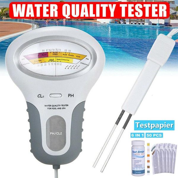 swimming pool water quality tester pc102 ph chlorine meter tester water quality testing device tools for pool aquarium portable
swimming pool water quality tester pc102 ph chlorine meter tester water quality testing device tools for pool aquarium portable