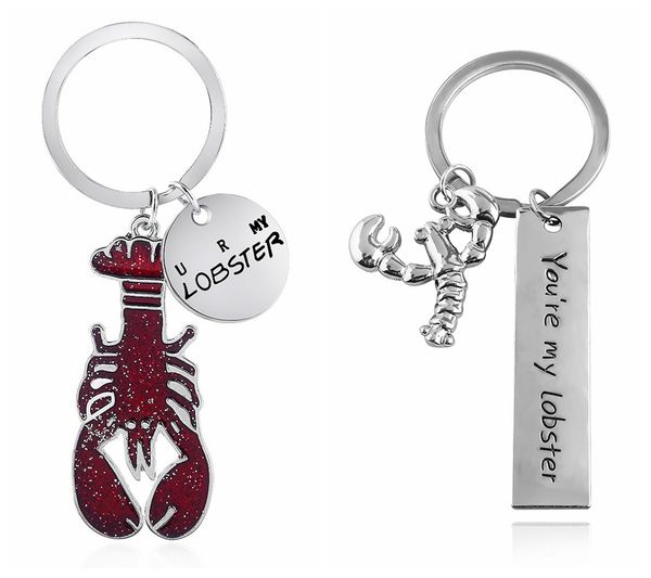 sitcom tv show friends youre my lobster alloy key chains keychain keyfob keyring key chain accessories, Silver
sitcom tv show friends youre my lobster alloy key chains keychain keyfob keyring key chain accessories, Silver