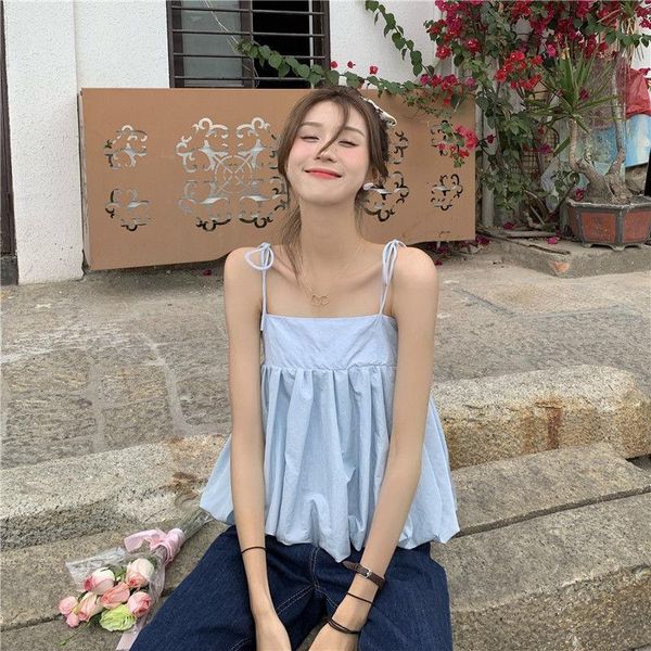 women's tanks & camis french small sling design waistcoat for women in summer, White
women's tanks & camis french small sling design waistcoat for women in summer, White