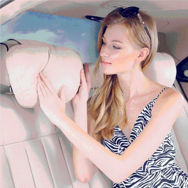 seat cushions car headrest neck guard memory foam breathable headrests interior