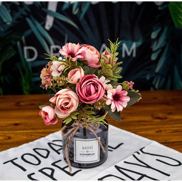 decorative flowers & wreaths fake tea rose silk flower fall gerbera daisy artificial plastic for wedding home accessories
decorative flowers & wreaths fake tea rose silk flower fall gerbera daisy artificial plastic for wedding home accessories