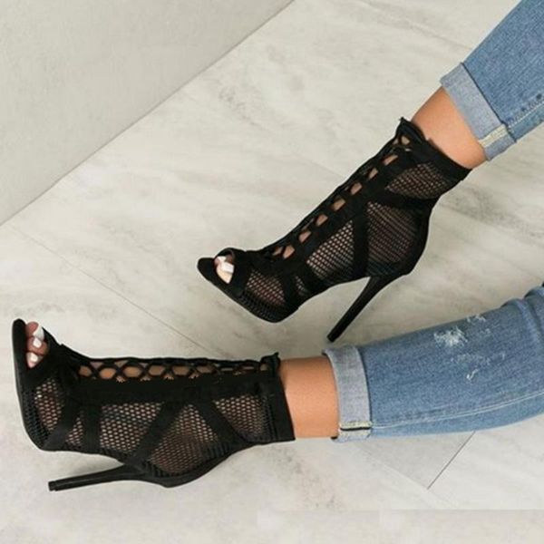 sandals ribetrini girls open toe hollow summer lace up peep women stiletto party fashion stylish shoes woman, Black
sandals ribetrini girls open toe hollow summer lace up peep women stiletto party fashion stylish shoes woman, Black