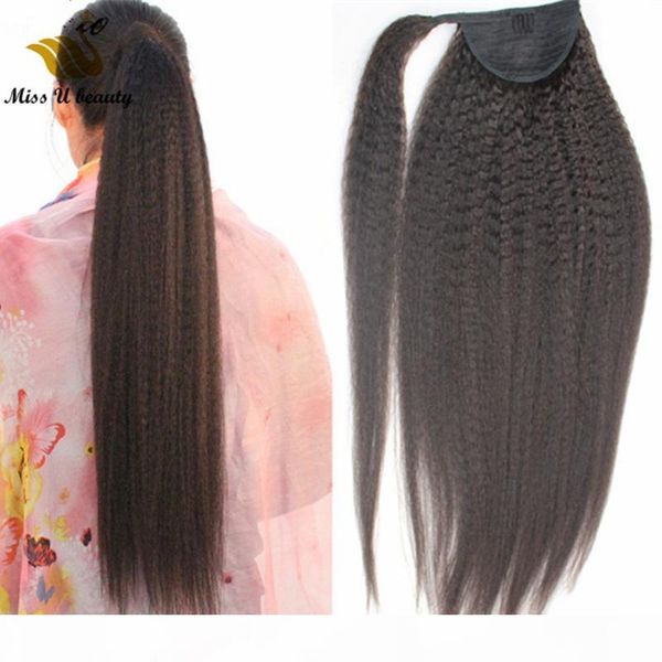kinky straight ponytail hair extensions clip in wrap around ponytail human hair black color natural hair 100gram
kinky straight ponytail hair extensions clip in wrap around ponytail human hair black color natural hair 100gram