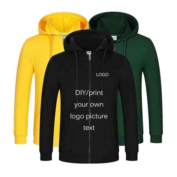 custom team name picture classic men women hoodie spring and autumn zipper sweatshirt casual hooded et, Black
custom team name picture classic men women hoodie spring and autumn zipper sweatshirt casual hooded et, Black