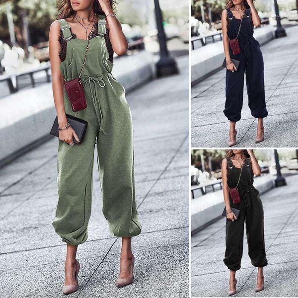 women's jumpsuits & rompers women's women long ladies casual solid pants suspender womens jumpsuit elastic waist playsuits plus si, Black;white
women's jumpsuits & rompers women's women long ladies casual solid pants suspender womens jumpsuit elastic waist playsuits plus si, Black;white