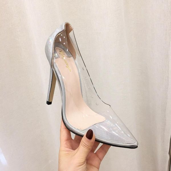 dress shoes 2021 four seasons all-match pointed high-heeled transparent thin-heeled, Black
dress shoes 2021 four seasons all-match pointed high-heeled transparent thin-heeled, Black