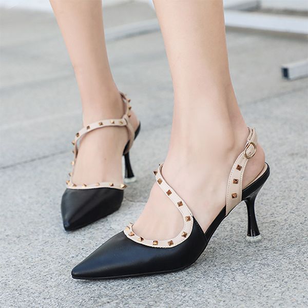 New Woman Sandals Rivet Pumps Pointed Toe High Heels Dress Shoes Black Sexy Heeled Party Shoes Singbacks mujer 8187N, Green
New Woman Sandals Rivet Pumps Pointed Toe High Heels Dress Shoes Black Sexy Heeled Party Shoes Singbacks mujer 8187N, Green