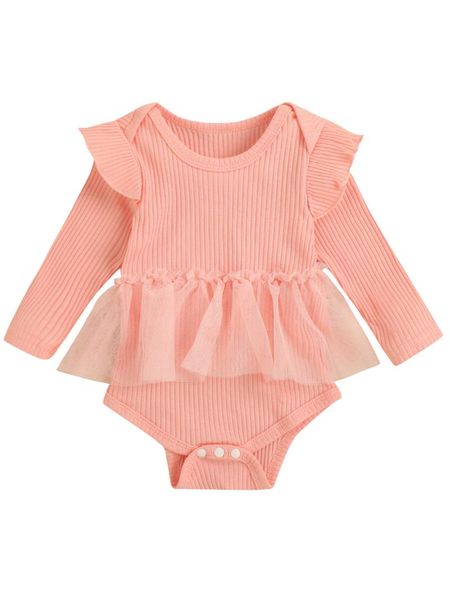rompers baby girls casual romper, solid color round collar sleeves bodysuit with yarn hem, Blue
rompers baby girls casual romper, solid color round collar sleeves bodysuit with yarn hem, Blue