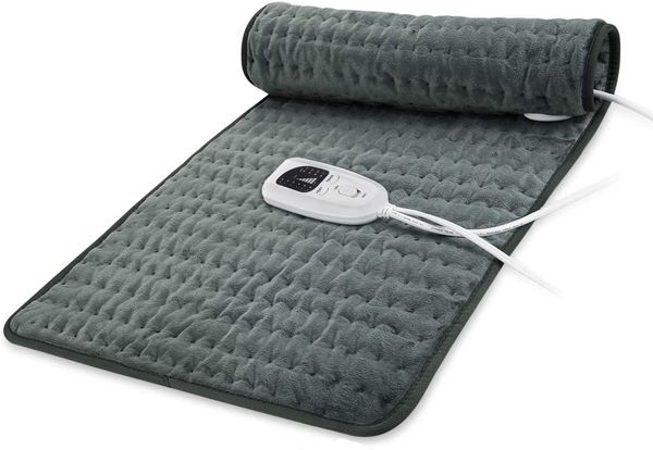 heating pad, electric heat pad for back pain and cramps relief - electric fast heat pad with 6 heat settings -auto shut off
heating pad, electric heat pad for back pain and cramps relief - electric fast heat pad with 6 heat settings -auto shut off