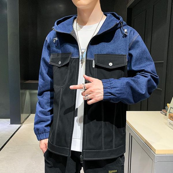 men's jackets 2021 brand mens jacket man clothing harajuku coats hooded clothes varsity long sleeve streetwear spring fashion, Black;brown
men's jackets 2021 brand mens jacket man clothing harajuku coats hooded clothes varsity long sleeve streetwear spring fashion, Black;brown
