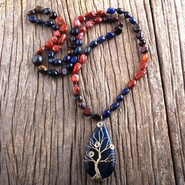 pendant necklaces rh fashion boho jewelry random shape natural stones knotted with semi precious necklace women gift drop, Silver
pendant necklaces rh fashion boho jewelry random shape natural stones knotted with semi precious necklace women gift drop, Silver