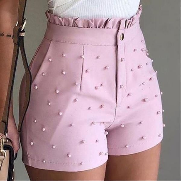 women summer high waist shorts ladies beading ruffle casual shorts pantalones cortos de mujer drop shipping, White;black
women summer high waist shorts ladies beading ruffle casual shorts pantalones cortos de mujer drop shipping, White;black