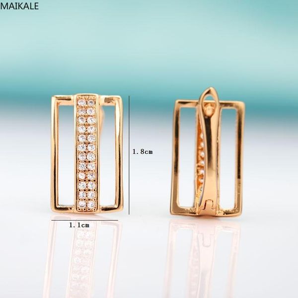 stud maikale trendy two layers geometric cubic zirconia earrings fine jewelry rose gold korean for women gift, Golden;silver
stud maikale trendy two layers geometric cubic zirconia earrings fine jewelry rose gold korean for women gift, Golden;silver