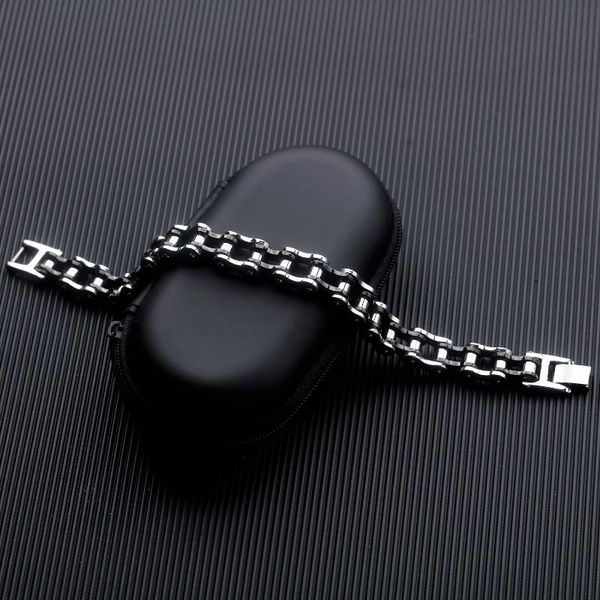 charm bracelets motorcycle bracelet for men stainless steel 48g 53g 20cm 21.5cm golden color fashion personality bicycle chain jewelry, Golden;silver
charm bracelets motorcycle bracelet for men stainless steel 48g 53g 20cm 21.5cm golden color fashion personality bicycle chain jewelry, Golden;silver