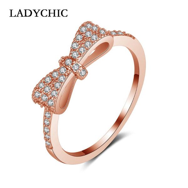 wedding rings ladychic fashion crystal cubic zircon bowknot ring for women romantic engagement party birthday festival gift wholesale lr1007, Slivery;golden
wedding rings ladychic fashion crystal cubic zircon bowknot ring for women romantic engagement party birthday festival gift wholesale lr1007, Slivery;golden