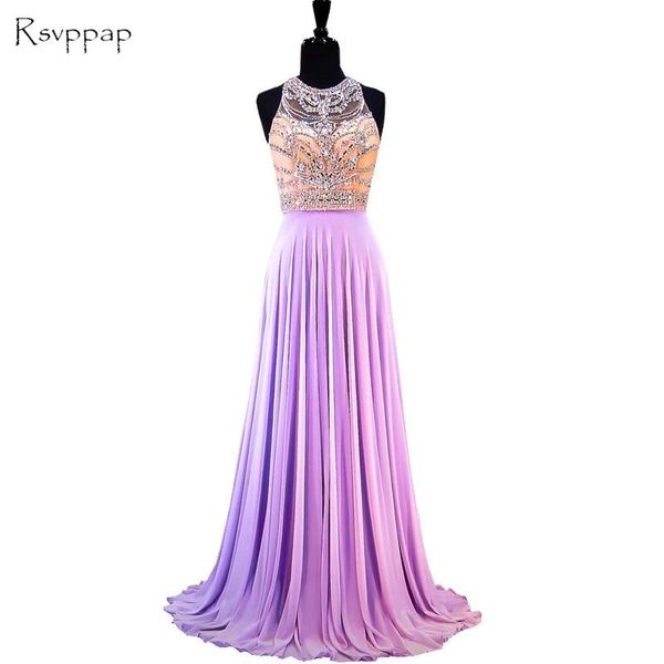 party dresses arrival long women evening dress gorgeous a-line sleeveless beaded crystals backless lilac chiffon formal gowns, White;black
party dresses arrival long women evening dress gorgeous a-line sleeveless beaded crystals backless lilac chiffon formal gowns, White;black