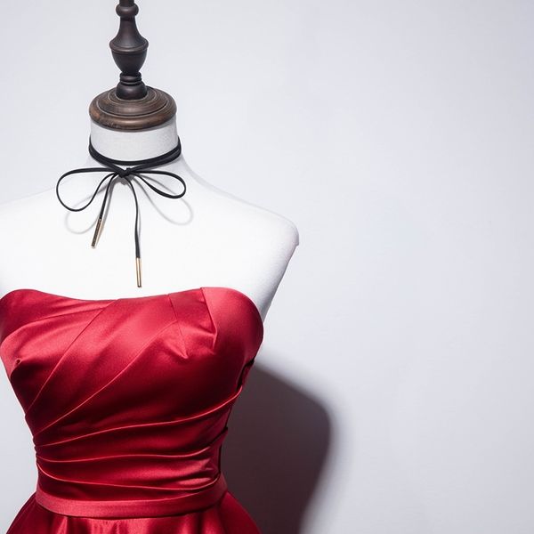 bride's toast 2021 new red bra satin engagement wedding party temperament evening dress skirt, White;black
bride's toast 2021 new red bra satin engagement wedding party temperament evening dress skirt, White;black