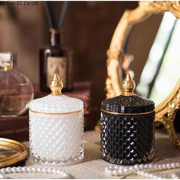 storage bottles & jars french art luxury multicolor glass jar bottle with lid minimalist household cotton swab jewelry box
storage bottles & jars french art luxury multicolor glass jar bottle with lid minimalist household cotton swab jewelry box