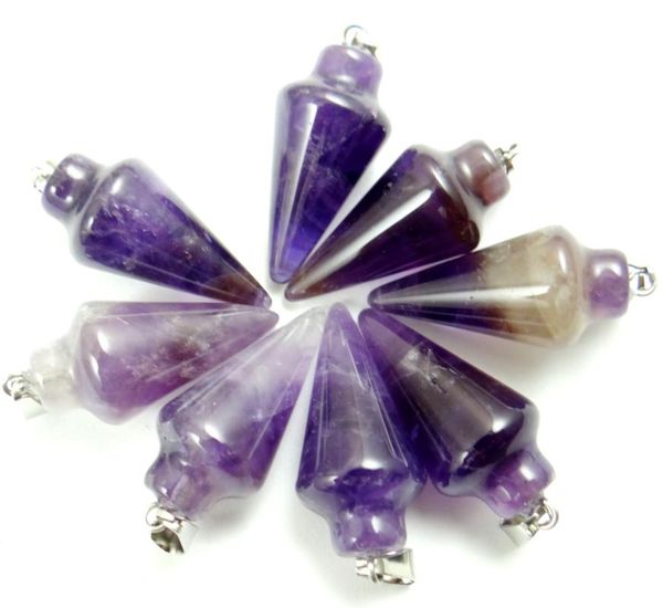 pendants selling natural stone amethysts tiger eye quartz crystal mix endulum circular cone charms for jewelry making 12pc, Black
pendants selling natural stone amethysts tiger eye quartz crystal mix endulum circular cone charms for jewelry making 12pc, Black