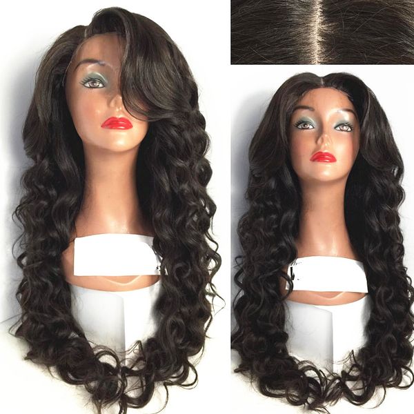 human hair full lace wigs lace front wigs with baby hair loose wave brazilian human wig for black women, Black;brown
human hair full lace wigs lace front wigs with baby hair loose wave brazilian human wig for black women, Black;brown