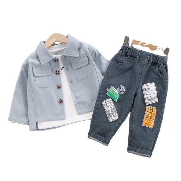 2021 new casual kids boys outfit spring autumn baby clothes sets cotton long sleeve coat+t shirt+pants children clothing 1-4years mx97, White
2021 new casual kids boys outfit spring autumn baby clothes sets cotton long sleeve coat+t shirt+pants children clothing 1-4years mx97, White