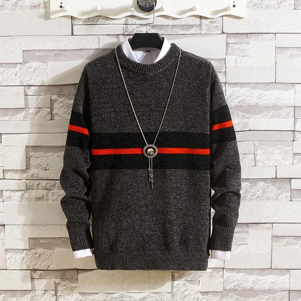 casual men sweater stripes contrast slim fit knitwear 2021 new long sleeve warm knit pullover homme o-neck male clothing, White;black
casual men sweater stripes contrast slim fit knitwear 2021 new long sleeve warm knit pullover homme o-neck male clothing, White;black