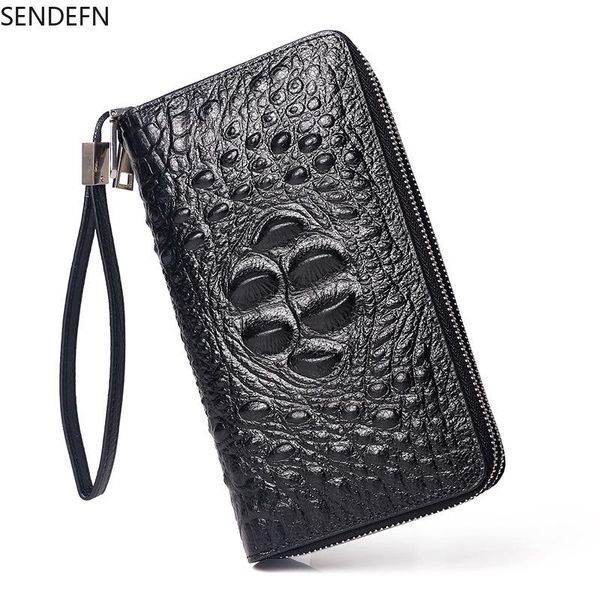 wallets sendefn double zipper wallet men's leatherlong hand clutch cross-border for leather crocodile large capacity, Red;black
wallets sendefn double zipper wallet men's leatherlong hand clutch cross-border for leather crocodile large capacity, Red;black