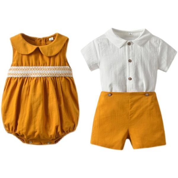 rompers 2021 spanish baby brother sister matching clothes born infant smocking romper overalls toddler smocked outfits boys suit, Blue
rompers 2021 spanish baby brother sister matching clothes born infant smocking romper overalls toddler smocked outfits boys suit, Blue
