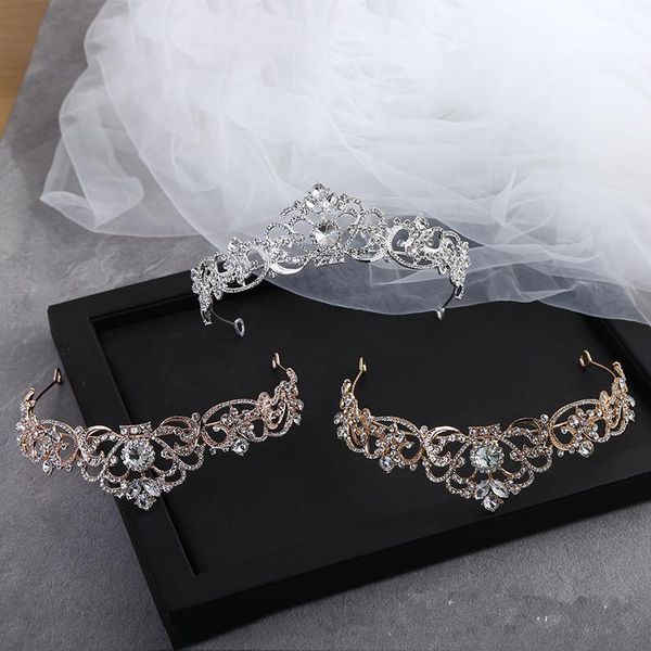 hair clips & barrettes korean princess crown bridal wedding headdress simple temperament accessories headband, Golden;silver
hair clips & barrettes korean princess crown bridal wedding headdress simple temperament accessories headband, Golden;silver