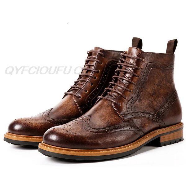 dress shoes qyfcioufu men martins boots genuine leather fashion vintage ankle male lace-up leisure chelsea 0s81, Black
dress shoes qyfcioufu men martins boots genuine leather fashion vintage ankle male lace-up leisure chelsea 0s81, Black
