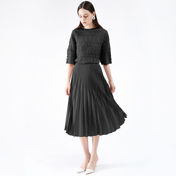 skirts pleated large size skirt heavy industry casual a-line korean fashion clothing tktp, Black
skirts pleated large size skirt heavy industry casual a-line korean fashion clothing tktp, Black