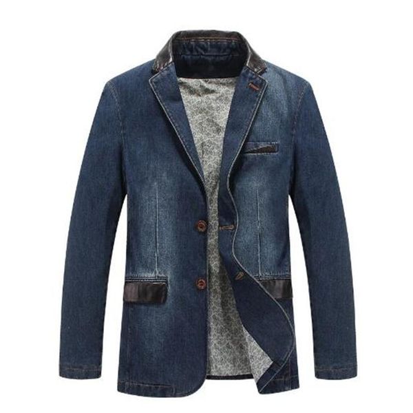 men's suits & blazers 4xl oversized single breasted denim men 2021 spring autumn fashion slim fit casual suit jacket blazer coat, White;black
men's suits & blazers 4xl oversized single breasted denim men 2021 spring autumn fashion slim fit casual suit jacket blazer coat, White;black