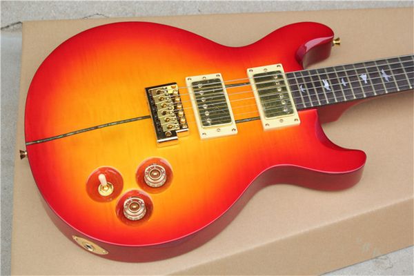 flame maple six string electric guitar, package mail home, our store can customize any style of guitar and bass guitar
flame maple six string electric guitar, package mail home, our store can customize any style of guitar and bass guitar