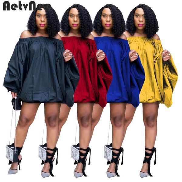 casual dresses aetvnee solid mini dress women 2021 fall slash neck full lantern sleeve slim lady club party street vintage clothes, Black;gray
casual dresses aetvnee solid mini dress women 2021 fall slash neck full lantern sleeve slim lady club party street vintage clothes, Black;gray