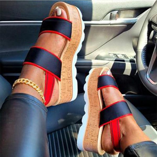 sandals women platform plus size pvc summer shoes thick casual footwear ladies fashion comfort, Black
sandals women platform plus size pvc summer shoes thick casual footwear ladies fashion comfort, Black