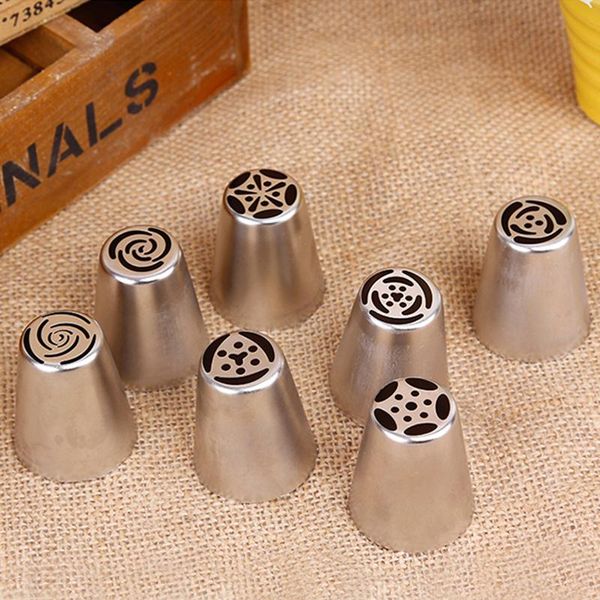 baking & pastry tools 7pcs stainless steel russian tulip icing piping nozzle decorating tips cake cupcake decorator rose cooking
baking & pastry tools 7pcs stainless steel russian tulip icing piping nozzle decorating tips cake cupcake decorator rose cooking