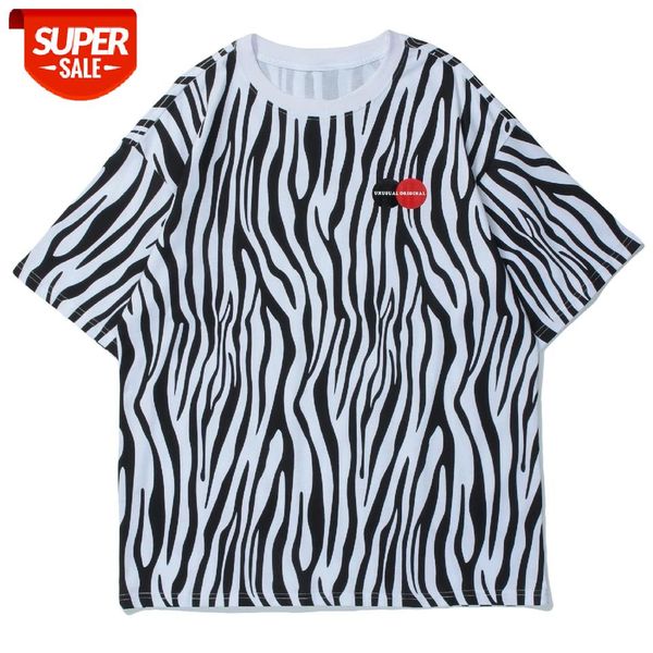 Mens Hip Hop T-Shirt Men Women Streetwear Zebra Pattern Print Harajuku Tshirts 2021 Cotton Tees Loose Summer Short Sleeve Shirts #3l5B, White;black
Mens Hip Hop T-Shirt Men Women Streetwear Zebra Pattern Print Harajuku Tshirts 2021 Cotton Tees Loose Summer Short Sleeve Shirts #3l5B, White;black