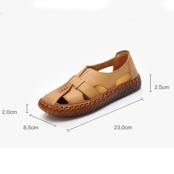womens sandals summer genuine leather handmade ladies shoe leather sandals for women flats retro style mother shoes aa-381
womens sandals summer genuine leather handmade ladies shoe leather sandals for women flats retro style mother shoes aa-381