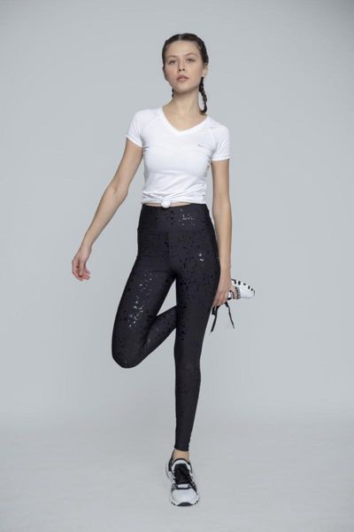 women's leggings drop fabric black mjr-014 dml 
women's leggings drop fabric black mjr-014 dml